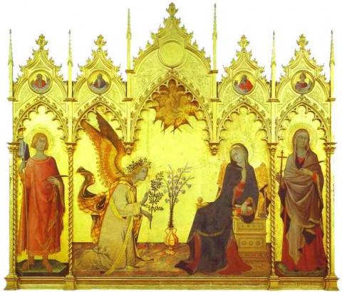 Simone Martini: Annunciation